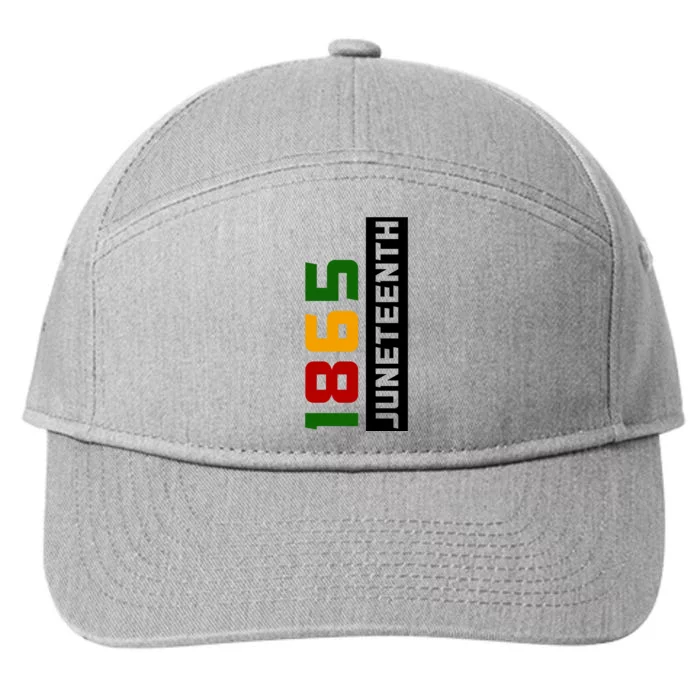 1865 Juneteenth Day 7-Panel Snapback Hat