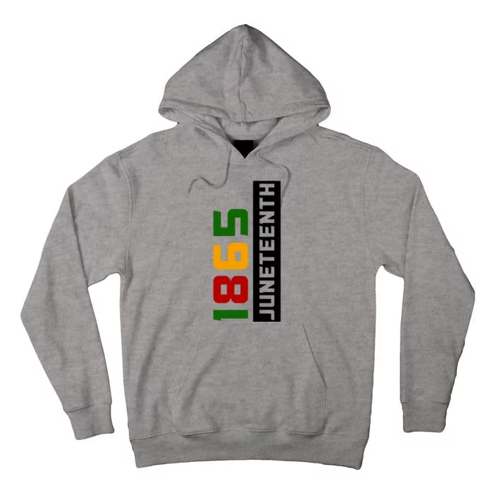 1865 Juneteenth Day Tall Hoodie