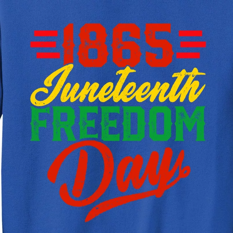 1865 Juneteenth Freedom Day Black History Month June 19 Gift Sweatshirt