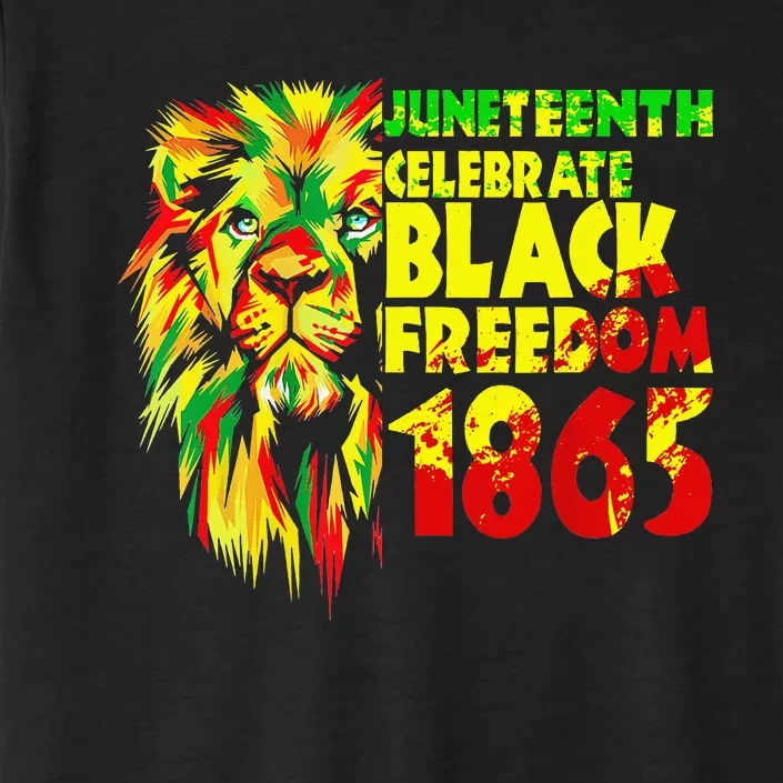 1865 Juneteenth flag with Emancipation Day is great ChromaSoft Performance T-Shirt