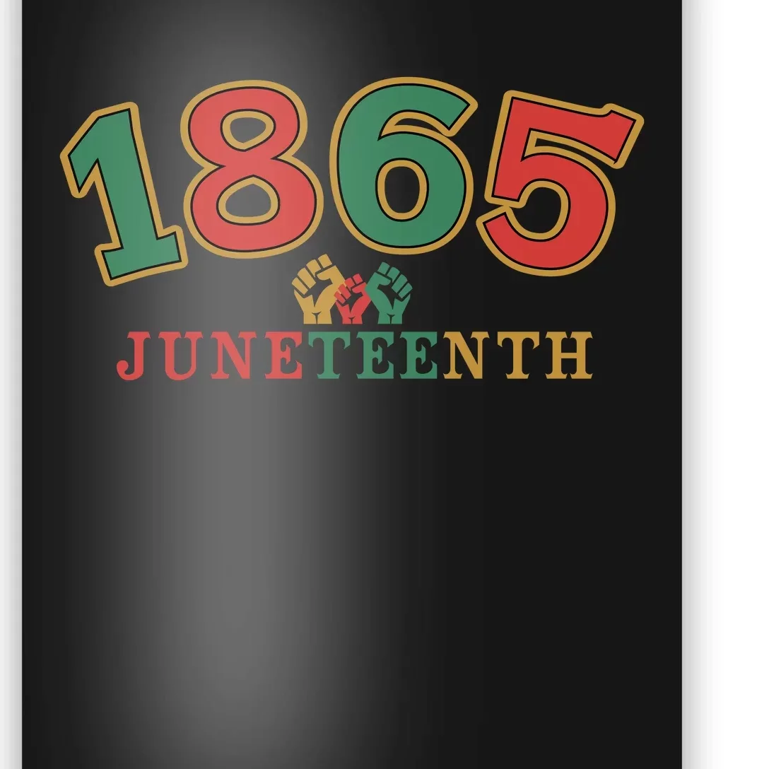 1865 Juneteenth Freedom Graphic Poster