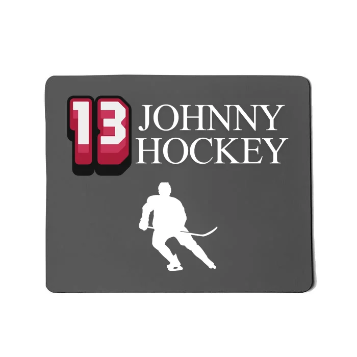 13 Johnny Hockey Cbj Artillery Mousepad