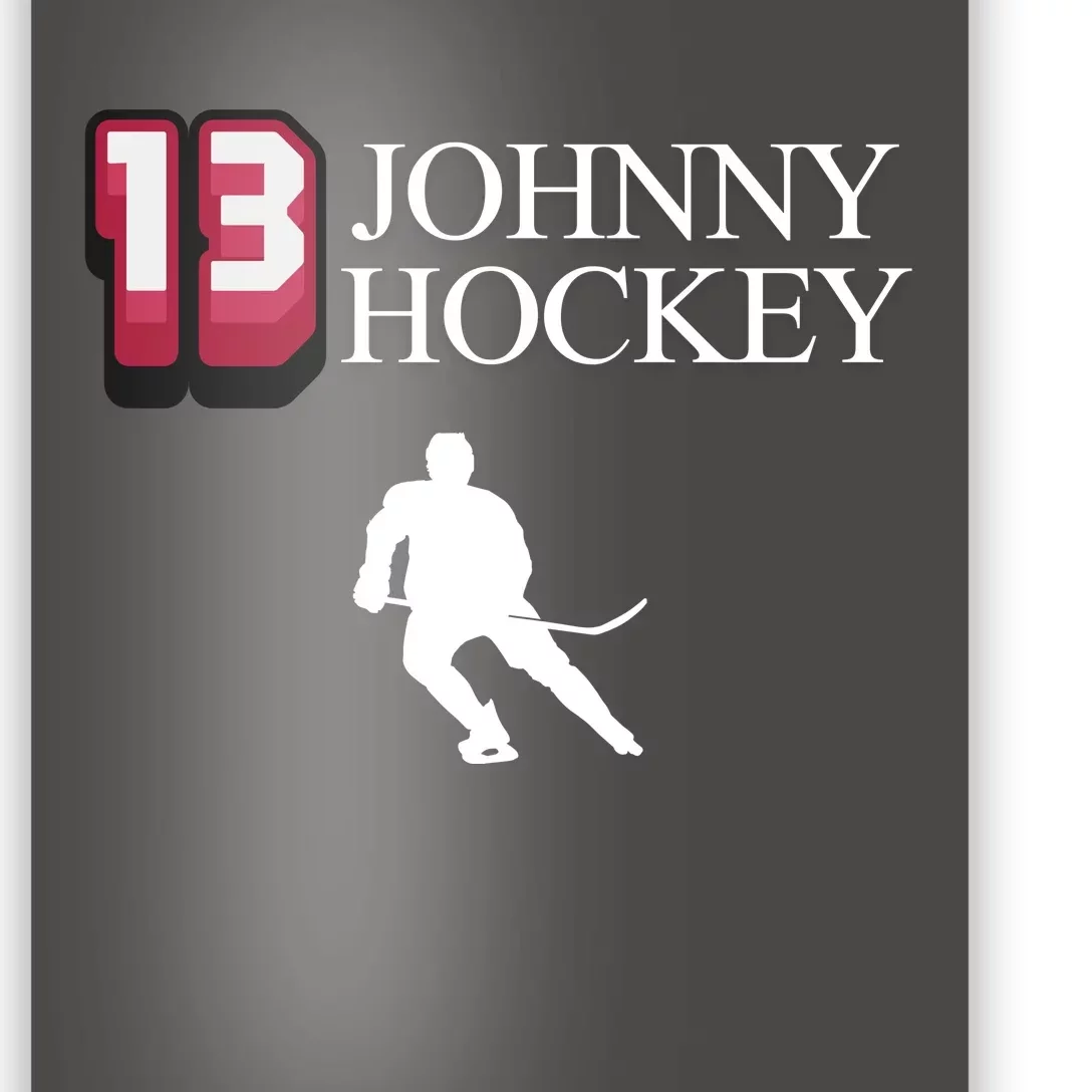 13 Johnny Hockey Cbj Artillery Poster