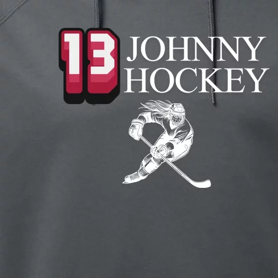 13 Johnny Hockey Cbj Artillery Performance Fleece Hoodie