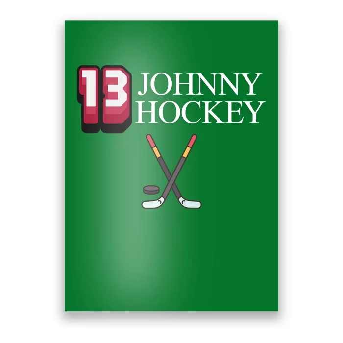 13 Johnny Hockey Cbj Artillery Poster