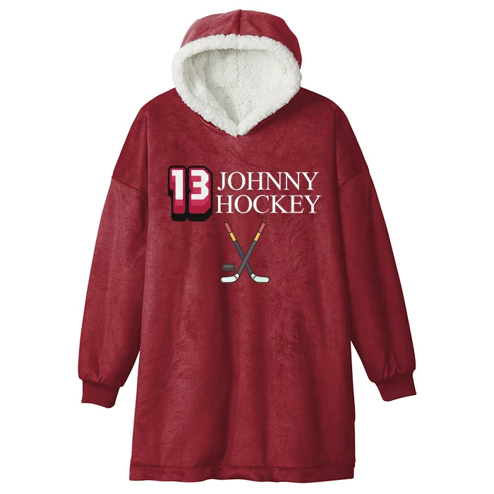 13 Johnny Hockey Cbj Artillery Hooded Wearable Blanket