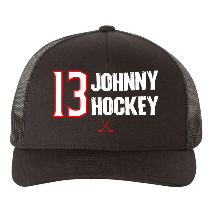 13 Johnny Hockey Cbj Artillery Yupoong Adult 5-Panel Trucker Hat