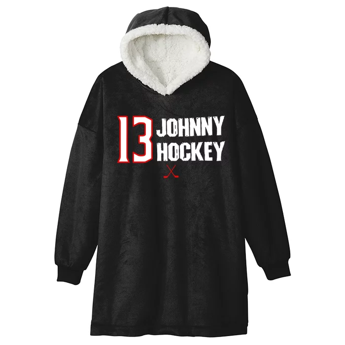 13 Johnny Hockey Cbj Artillery Hooded Wearable Blanket