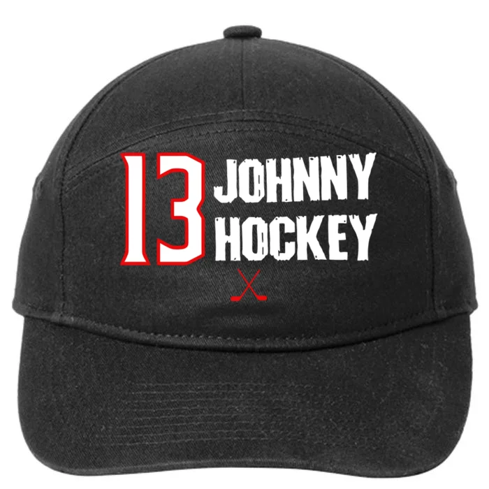 13 Johnny Hockey Cbj Artillery 7-Panel Snapback Hat