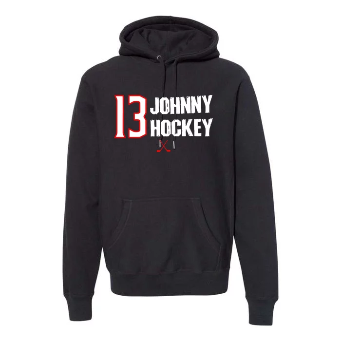 13 Johnny Hockey Cbj Artillery Premium Hoodie