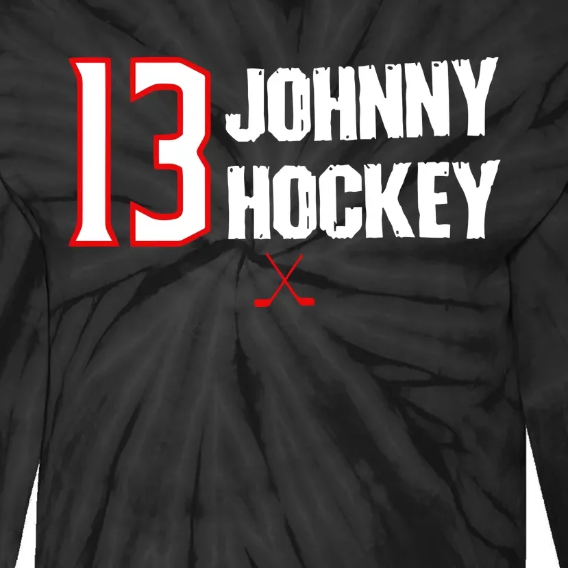 13 Johnny Hockey Cbj Artillery Tie-Dye Long Sleeve Shirt