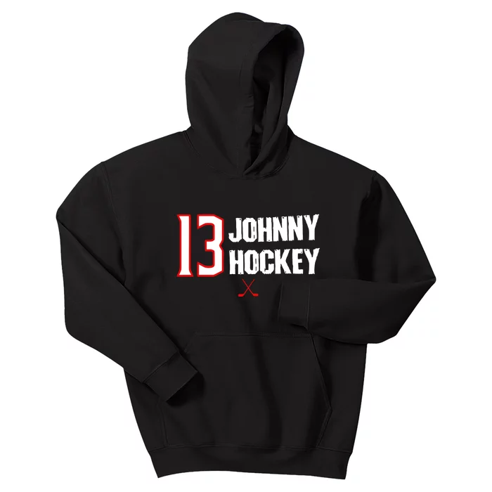 13 Johnny Hockey Cbj Artillery Kids Hoodie