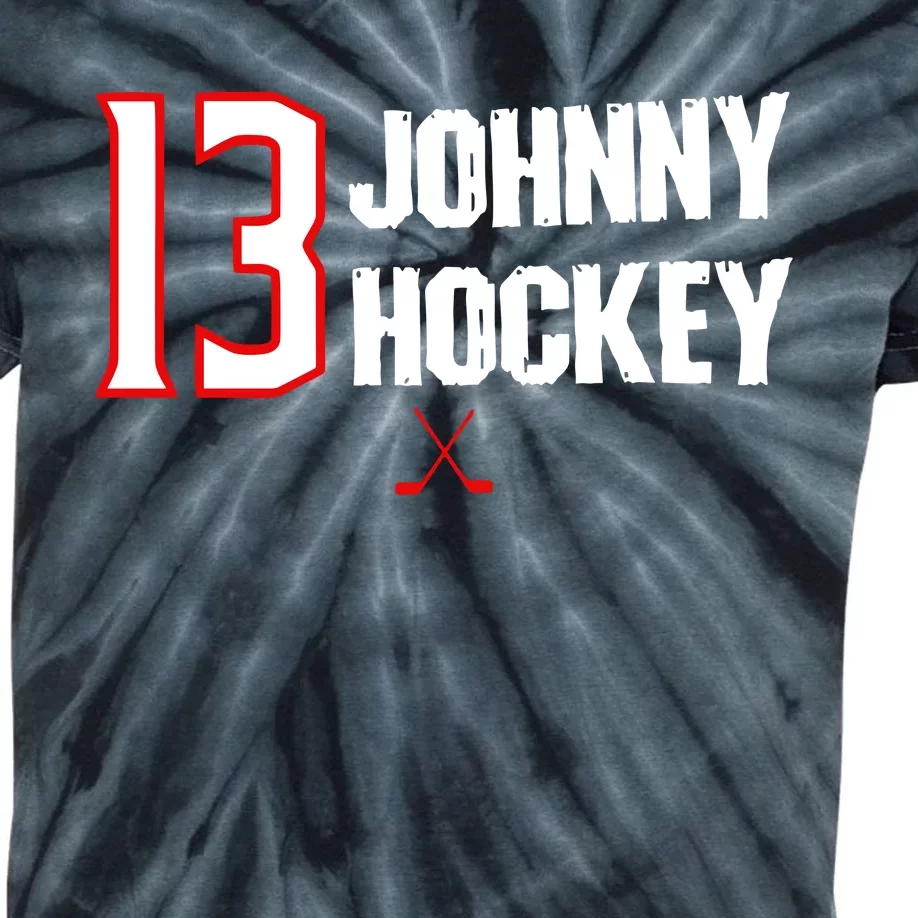 13 Johnny Hockey Cbj Artillery Kids Tie-Dye T-Shirt