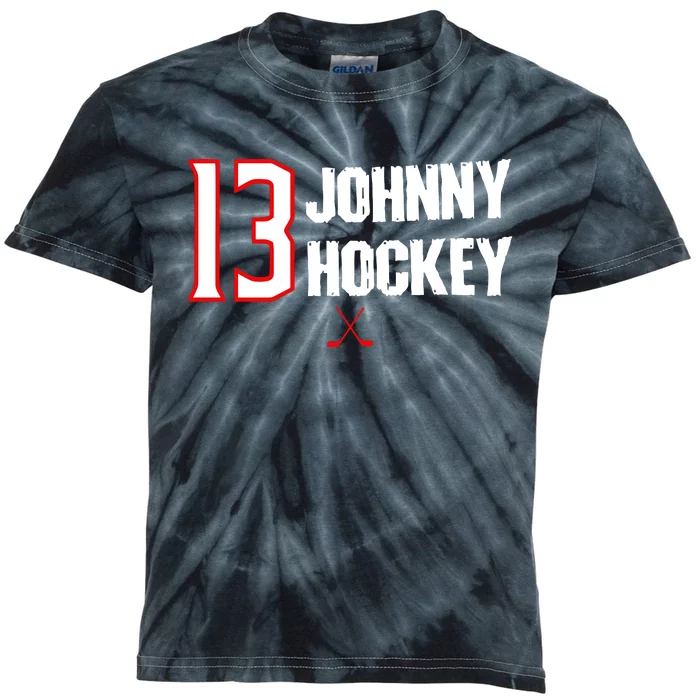 13 Johnny Hockey Cbj Artillery Kids Tie-Dye T-Shirt