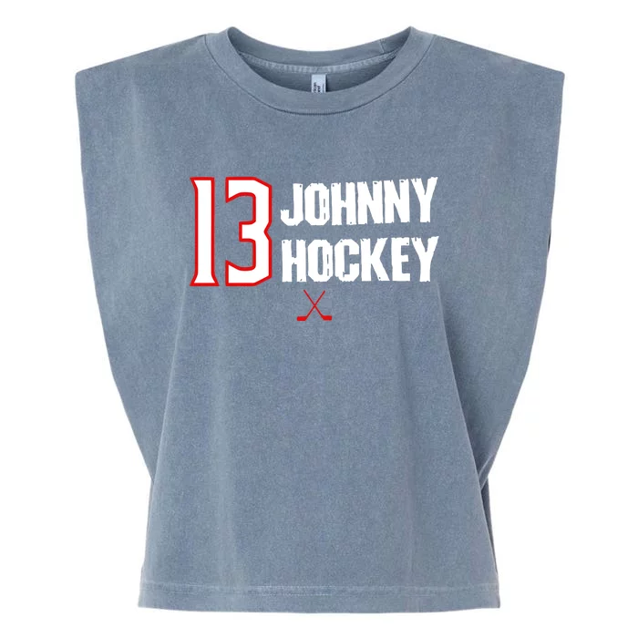 13 Johnny Hockey Cbj Artillery Garment-Dyed Women's Muscle Tee