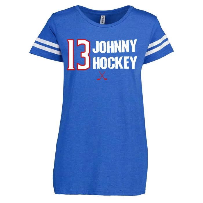 13 Johnny Hockey Cbj Artillery Enza Ladies Jersey Football T-Shirt