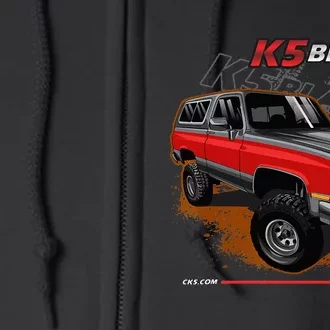 198388 K5 Blazer Square Body 4x4 Full Zip Hoodie