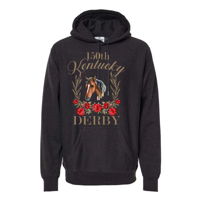 150 Ky Derby Horse Racing Derby Day Premium Hoodie