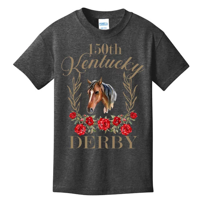 150 Ky Derby Horse Racing Derby Day Kids T-Shirt