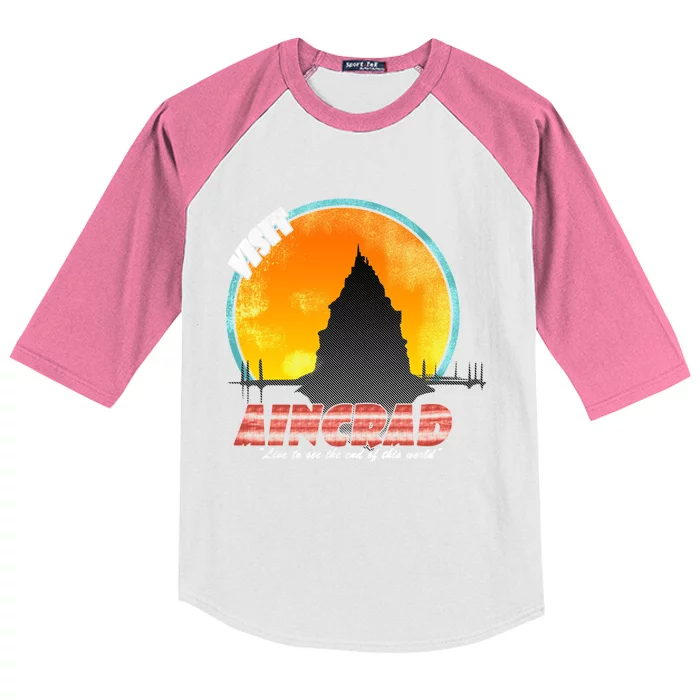 100 Levels Kids Colorblock Raglan Jersey