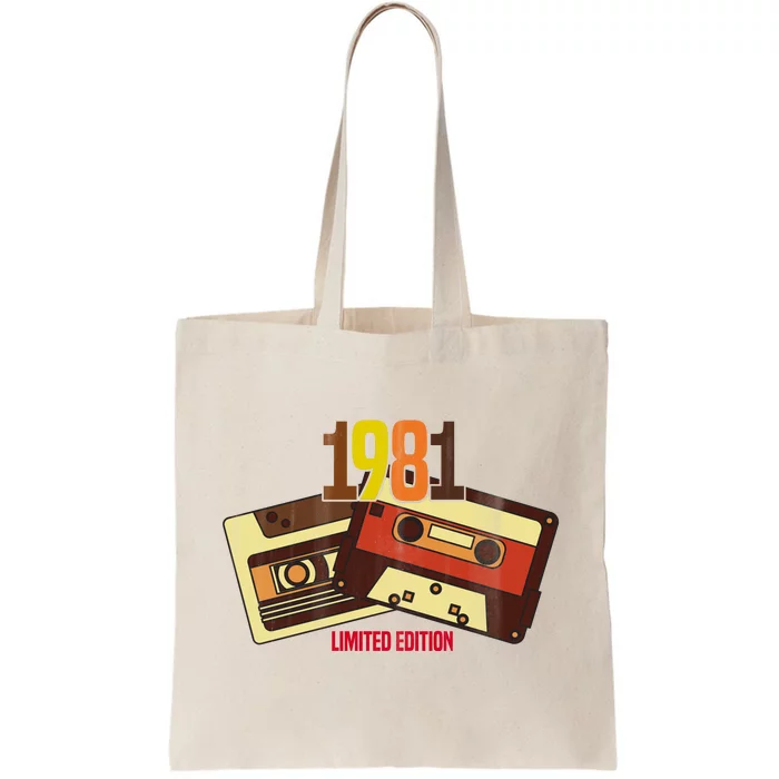 1981 Limited Edition Birthday Gift Tote Bag