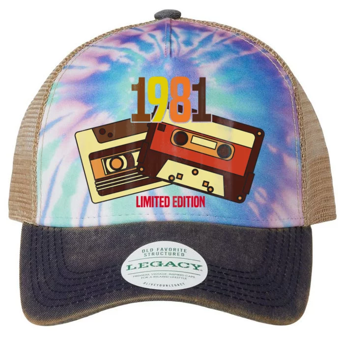 1981 Limited Edition Birthday Gift Legacy Tie Dye Trucker Hat