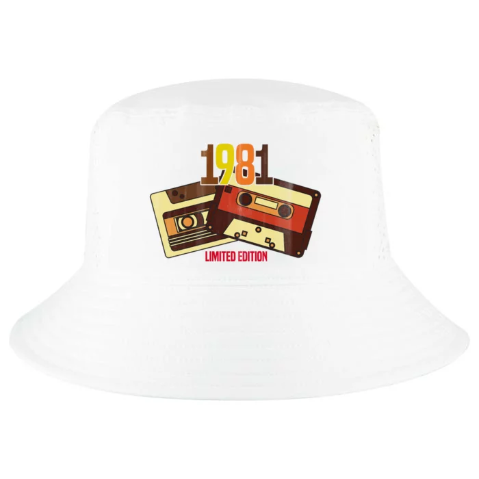 1981 Limited Edition Birthday Gift Cool Comfort Performance Bucket Hat