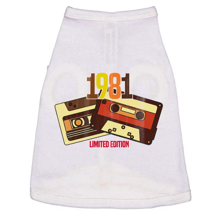 1981 Limited Edition Birthday Gift Doggie Tank