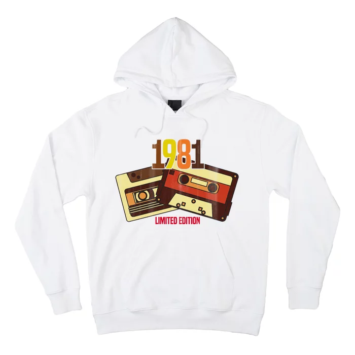 1981 Limited Edition Birthday Gift Hoodie