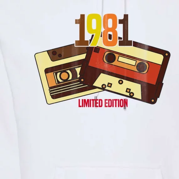 1981 Limited Edition Birthday Gift Premium Hoodie