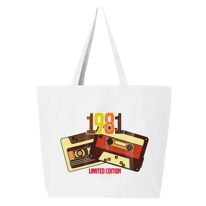 1981 Limited Edition Birthday Gift 25L Jumbo Tote