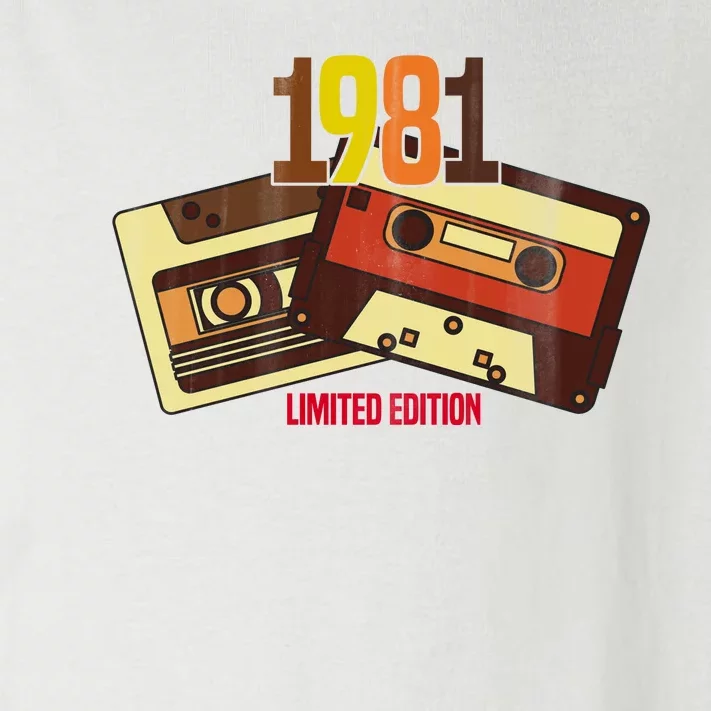 1981 Limited Edition Birthday Gift Toddler Long Sleeve Shirt