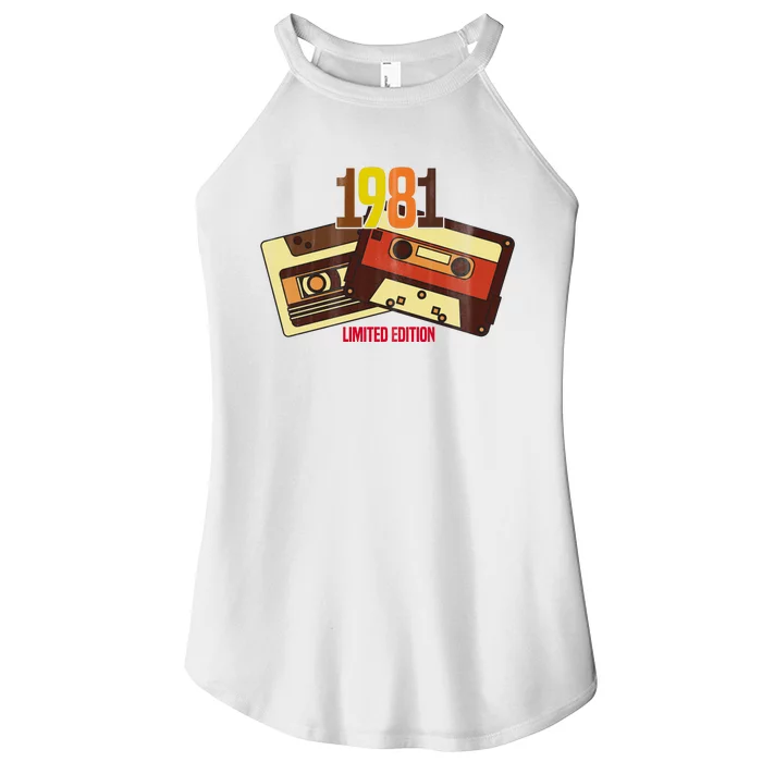 1981 Limited Edition Birthday Gift Women’s Perfect Tri Rocker Tank