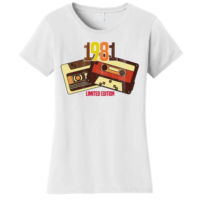 1981 Limited Edition Birthday Gift Women's T-Shirt