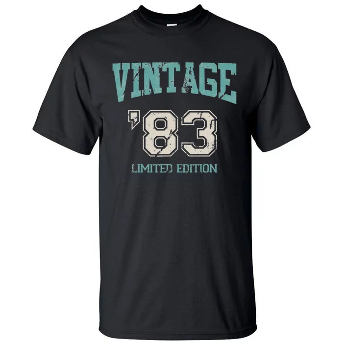 1983 Limited Edition 40th Birthday Vintage Tall T-Shirt