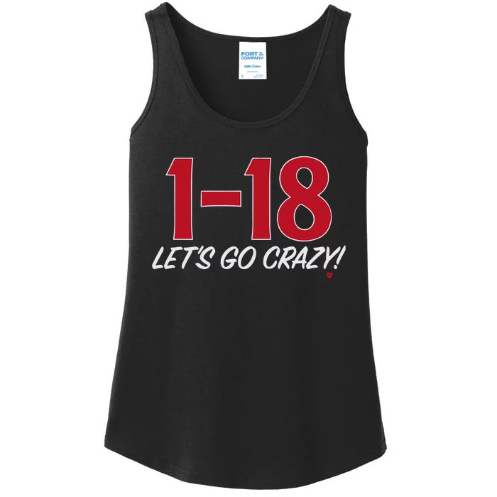 118 Let’S Go Crazy Ladies Essential Tank