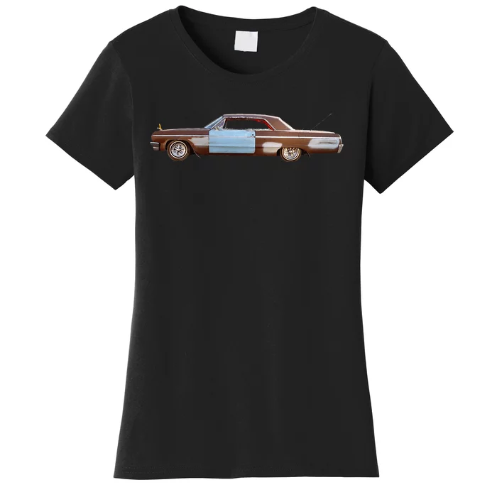 1964 Love Machine Low Rider Kustom Hot Rod Muscle Car Women's T-Shirt