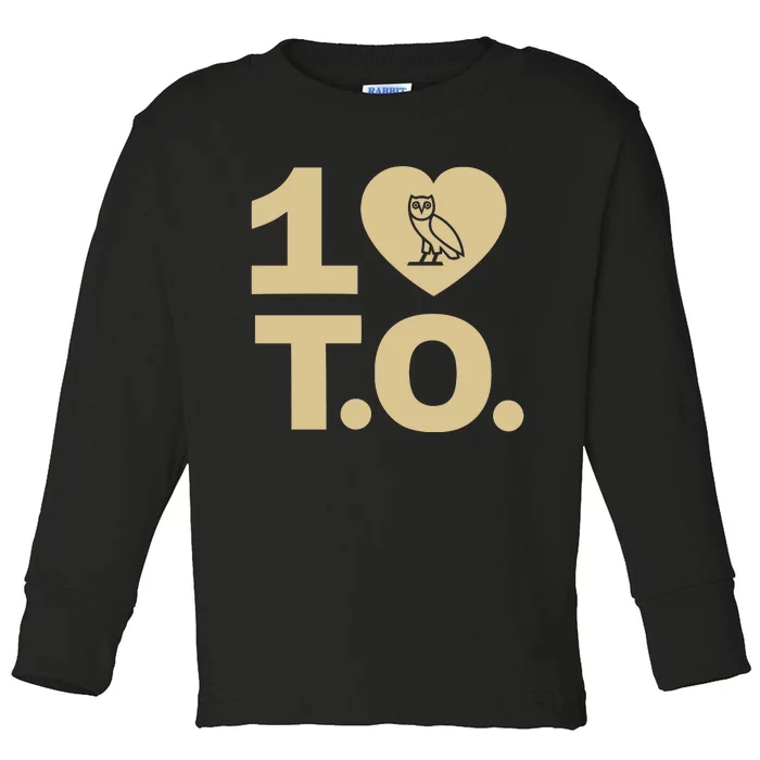 1 Love To Toddler Long Sleeve Shirt