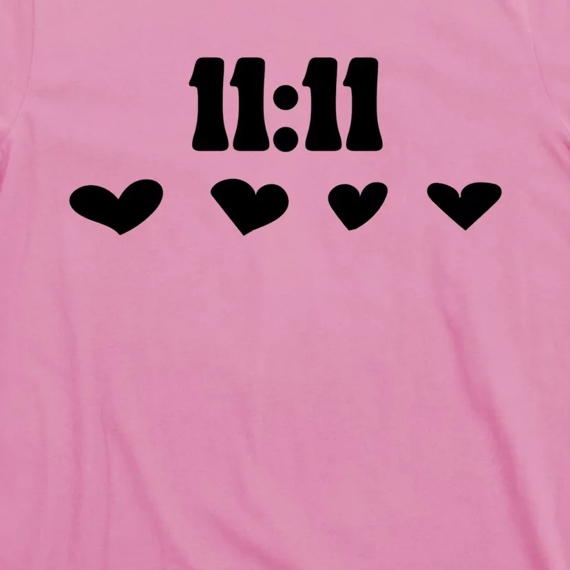 11:11 Make A Wish Hearts T-Shirt