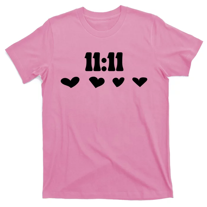 11:11 Make A Wish Hearts T-Shirt