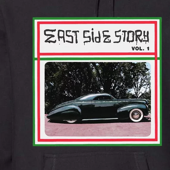 1940 Mercury Album Cover Low Rider Kustom Lead Sled Hot Rod Premium Hoodie