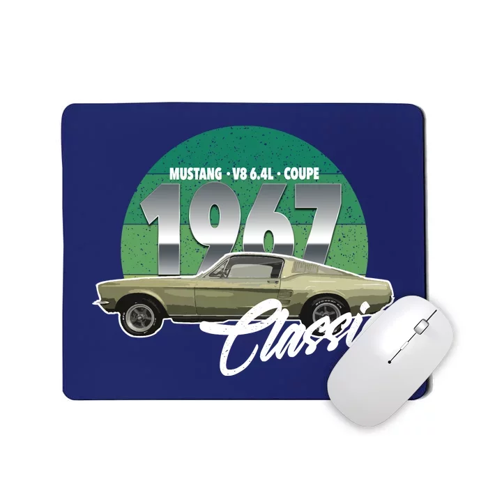 1967 Muscle Car Made In America Mousepad