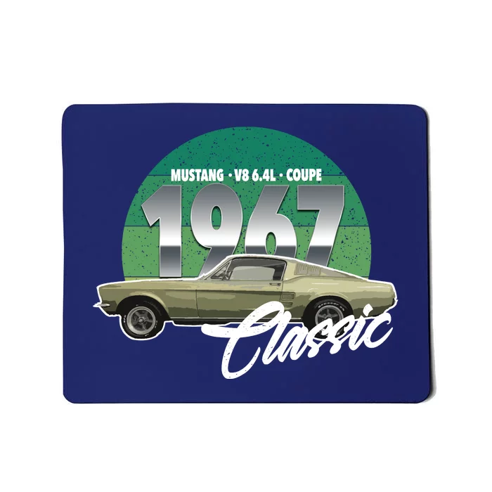 1967 Muscle Car Made In America Mousepad