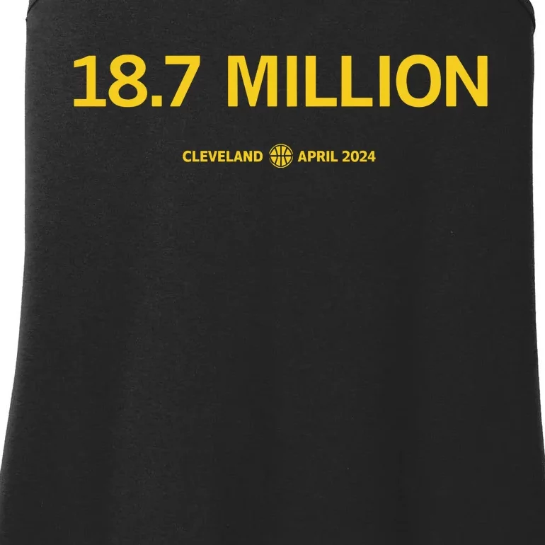 18.7 Million Cleveland April 2024 Ladies Essential Tank