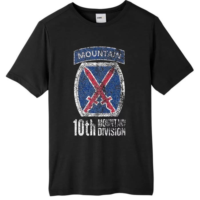 10TH MOUNTAIN DIVISION ARMY INFANTRY US USA VETERAN ChromaSoft Performance T-Shirt