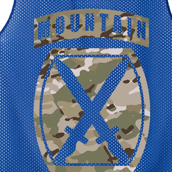 10th Mountain Division Patch 10th Mtn Ocp Multicam Mesh Reversible Basketball Jersey Tank