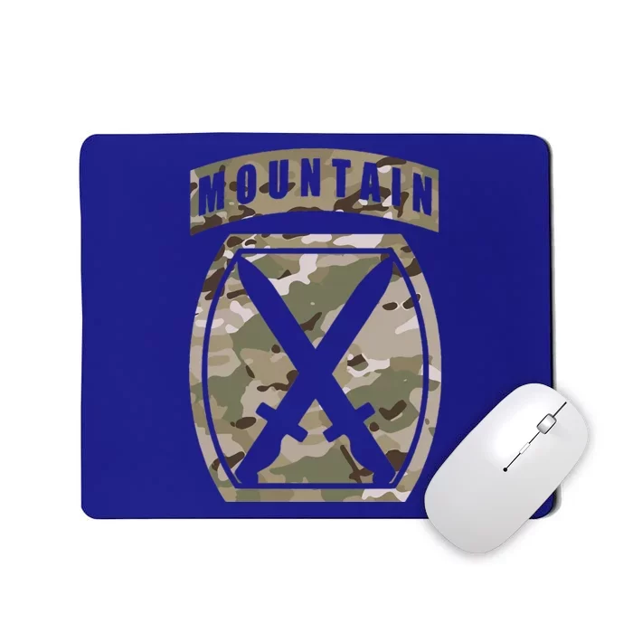 10th Mountain Division Patch 10th Mtn Ocp Multicam Mousepad