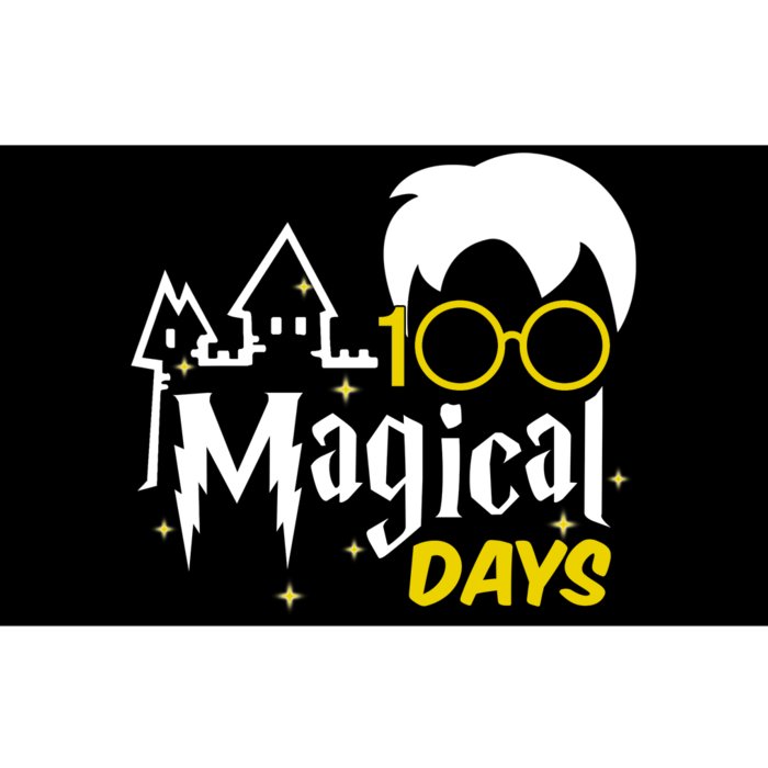 100 Magical Days Wizard 100th Days Of School Bumper Sticker