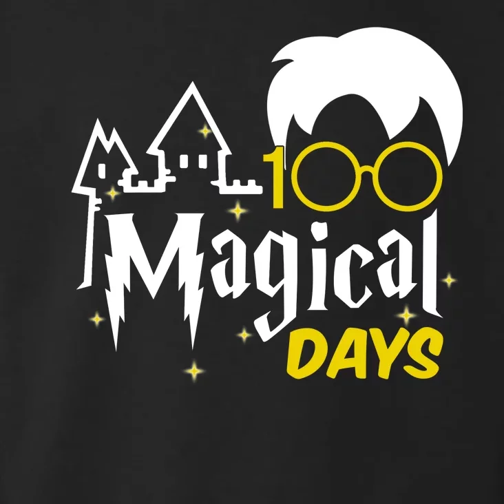 100 Magical Days Wizard 100th Days Of School Toddler Hoodie