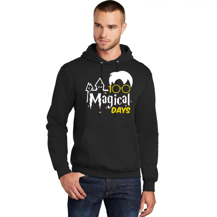 100 Magical Days Wizard 100th Days Of School Tall Hoodie